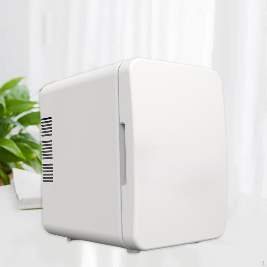 4L Mini Fridge Beauty Tool Compact Refrigerator Portable Drinks for Bedroom Apartment