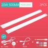 Led Tube 30cm T5 T8 Light For Home 220V Led Lamp Tube Bar 10W 20W Cold White Warm Whtie 4ft Led Tube light 500mm Tube lighting