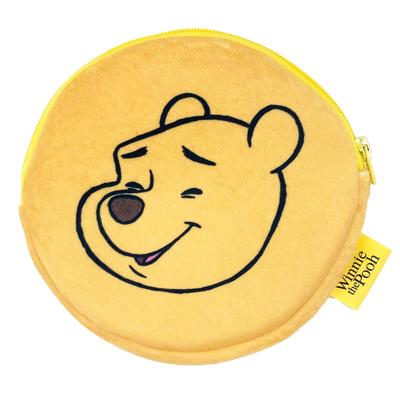 Чехол для салфеток MORIPiLO, Винни-Пух, Товары Disney, Плюшевый мешочек, Маленький, Милый, 13x13 см (Смешное лицо, Желтый), Персонаж Диснея, Подушка Морисита