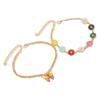 European Style Ladies Anklet Set With Geometric Alloy Design For Casual Wear