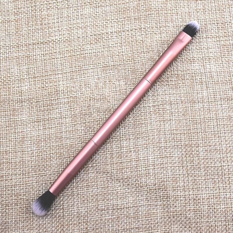 Профессиональные двусторонние кисти для макияжа для теней для век, женские косметические кисти для теней для век