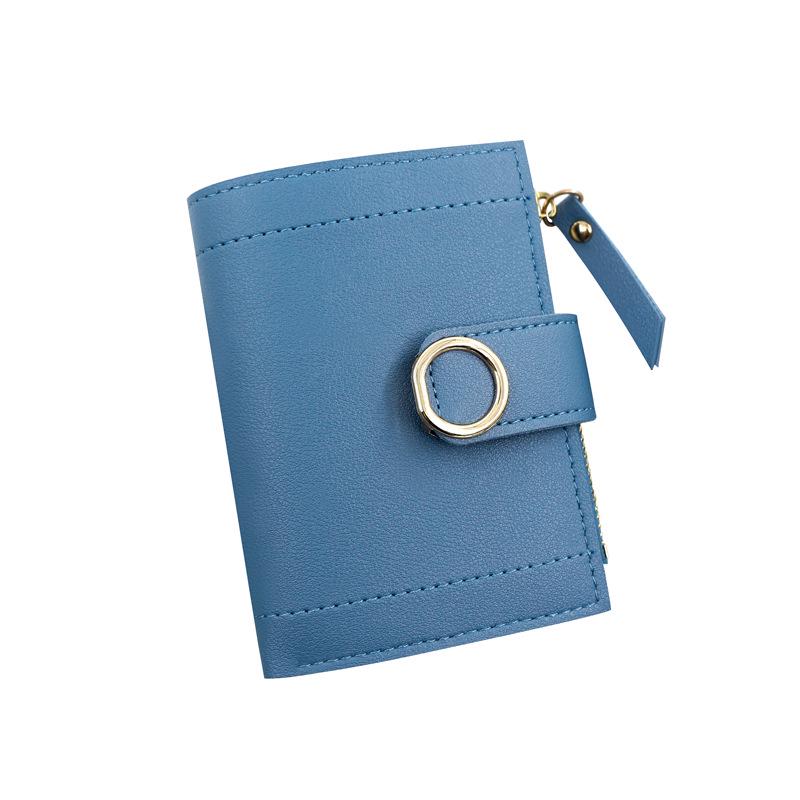 Женский корейский кошелек-бифолд с кисточкой - Простой, модный кошелек для монет