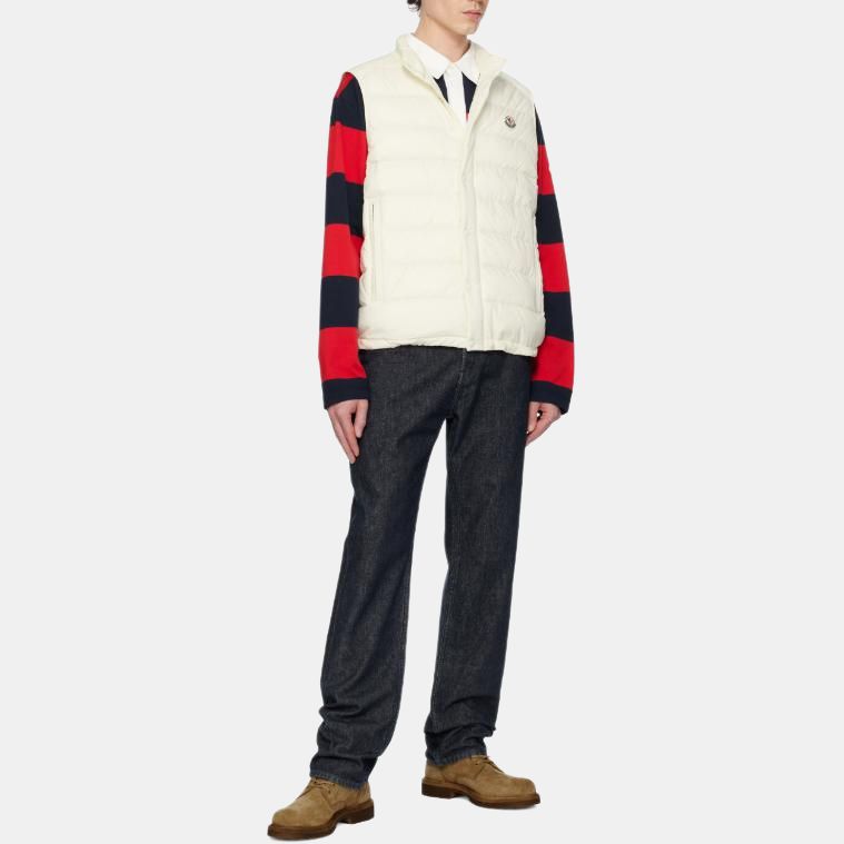 Moncler Barthe Logo Patch Padded Vest K10911A00022597YD034
