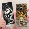 For Motorola Moto G67 Power / G57 Power 2026 Cool Dragon Tiger Pattern Phone Case For MOTO G67Power Black Silicone Soft Bumpers