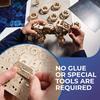 Ugears Manned Mars Rover Drive 70206 Wooden 3D No Glue or Tools Required 6-Wheel Puzzle, Puzzle,