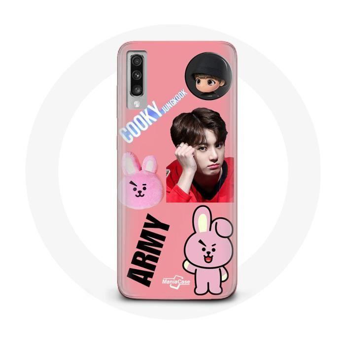 Чехол для Samsung Galaxy A50 BTS Bangtan Boy BT21 Cooky Jungkook ARMY