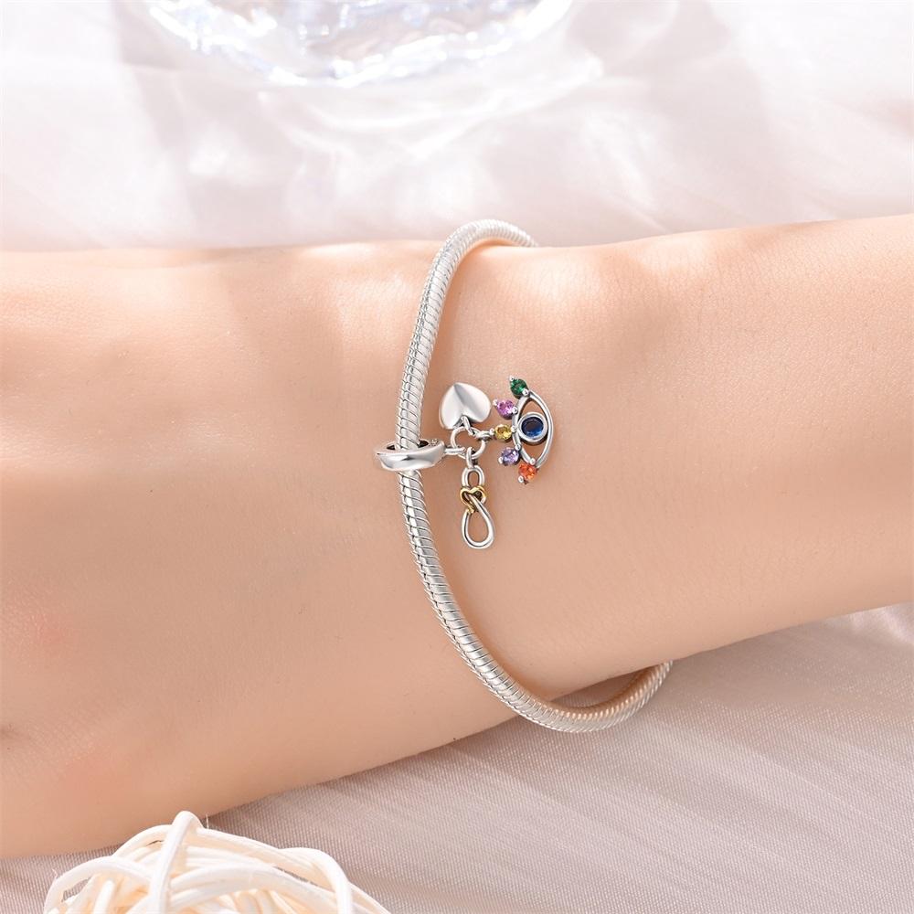 Медный египетский символ амулет кулон анкх глаз Гора шарм подходит для оригинального браслета с шармами женские DIY украшения подарок