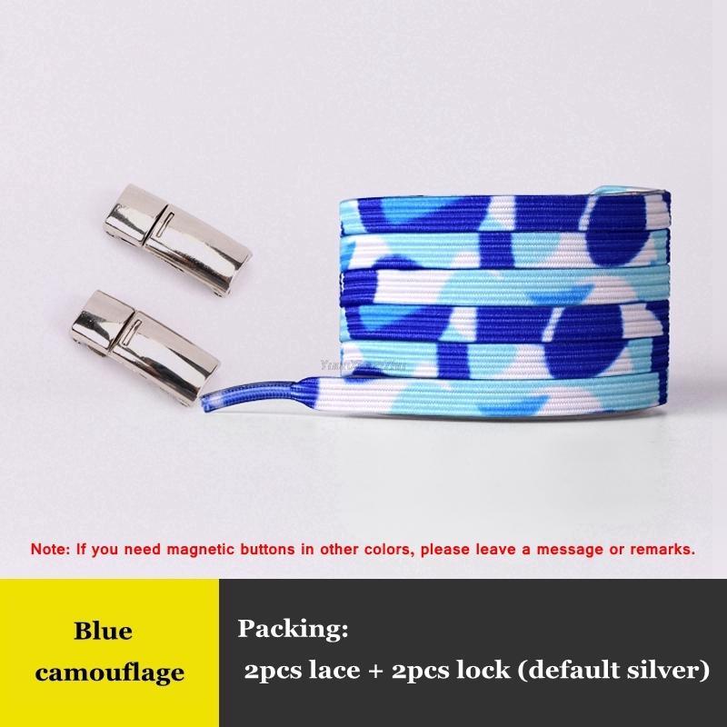 NO.8 новые радужные шнурки с магнитным замком, эластичные шнурки без завязок, кроссовки, шнурки для детей и взрослых, ленивые шнурки, один размер подходит для всей обуви