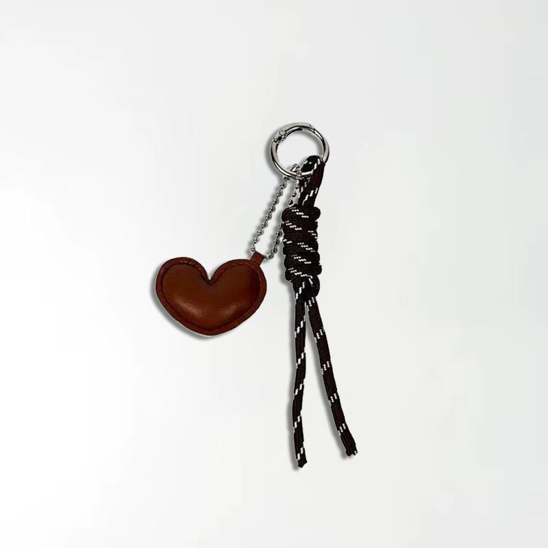 Bag Charm Adorable Resin Fruit PU Leather Hearth Pendant for Backpacks and Bags