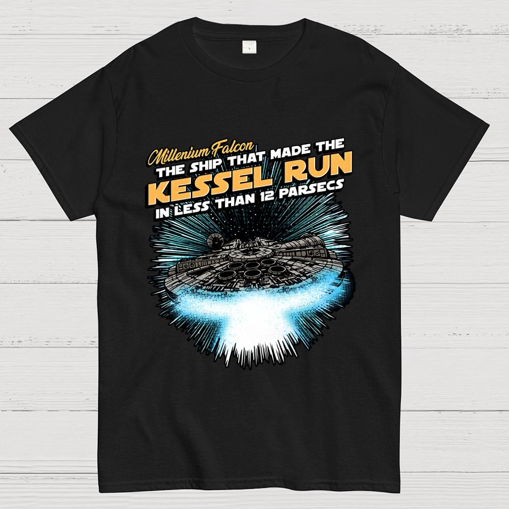 12 Parsecs Cotton Summer Casual Cool Loose T-Shirt