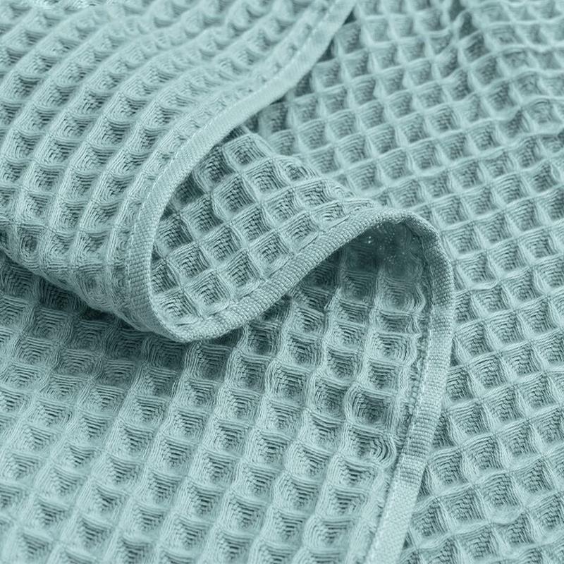 Легкое быстросохнущее вафельное банное полотенце Jingdong Jingzao