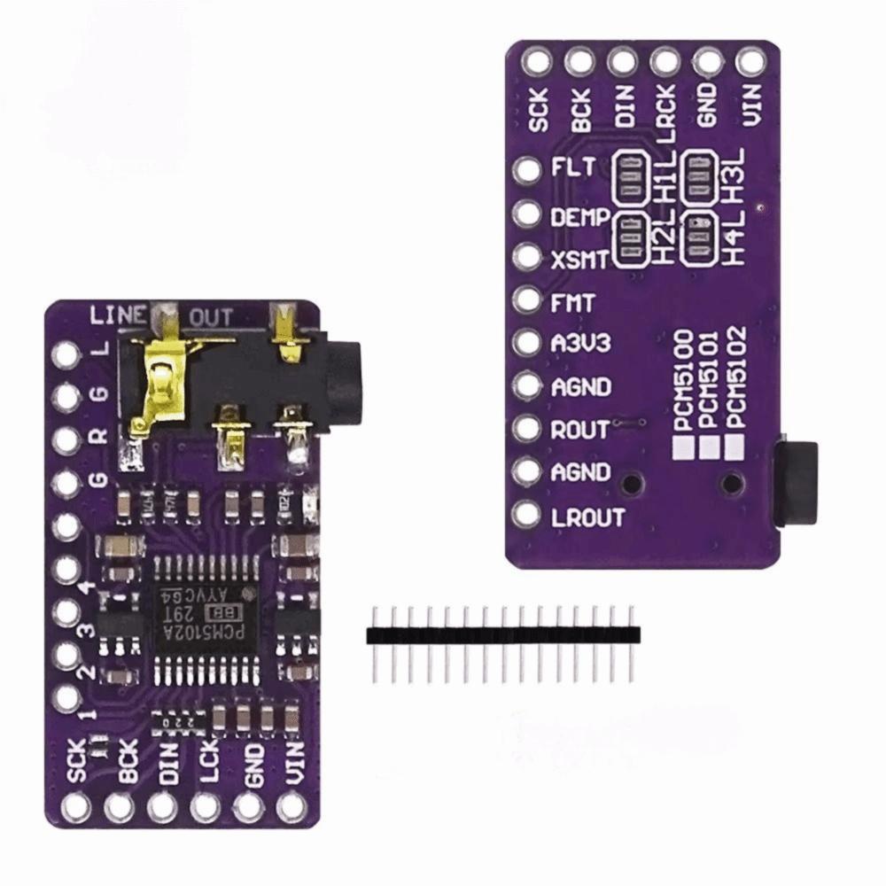 Digital Audio I2S Player Module PCM5102A DAC PCM5102A I2S Module PCM5102 Audio Board Raspberry Pi