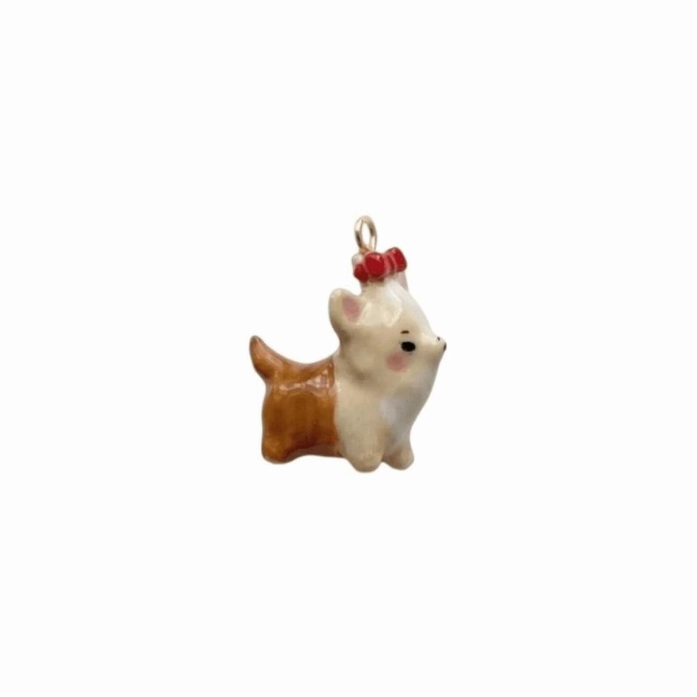 Cute Puppy Necklace Pendant Creative Beagle Pendant Shih Tzu Dog Pendant Necklace Accessories