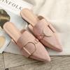 Fashion Women's Fashion Pointed-toe Flat Slipper for Women Outdoor Casual Casual Ladies Shoes Large Sizes 41-43 Small Size Slippers 32