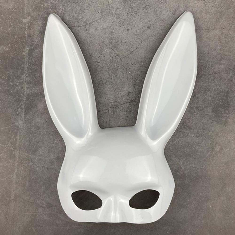 Decoration Gifts Party accessories Bunny Mask Women Half Mask Rabbit Ears Mask Halloween Mask