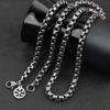 Переплетающаяся корейская версия хип-хоп цепочки на ключицу, модная мужская цепочка для свитера, женское титановое ожерелье, цепочка на шею, персонализированные аксессуары