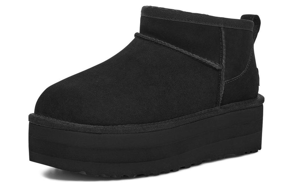 UGG Классическая платформа Ultra Mini 'Черный' Женская 1135092-BLK