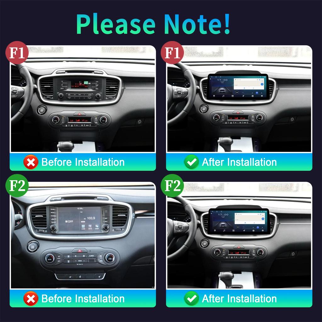 12,3 дюйма для KIA Sorento 2015-2018 беспроводной Bluetooth CarPlay Android Auto Car Radio Multimedia 4G GPS сенсорный экран головного устройства