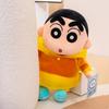 Оригинальные плюшевые игрушки Crayon Shin Chan в дождевике, мягкие, приятные на ощупь, в японском стиле, аниме, каваи, кукла, рождественские подарки для девочки