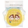 Skater Bento Rice Ball Made in Disney Cafe Chip Box, 500ml, Two-Tier, Round, Case, Antibacterial, Japan, Retro, & Dale, ONWR1AG-A