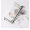 Cosmetics Pouch Students Gifts Zipper Pen Pouch Transparent Pencil Bag Pencil Case Storage Bag