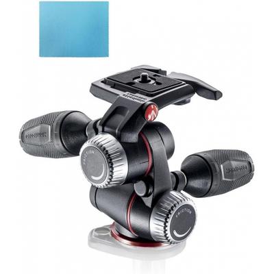 Трехсуставная головка Manfrotto Xpro с быстросъемной площадкой Тряпка для чистки в комплекте Вес 1 кг
