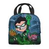 Ланч-бокс Подростки Teen Titans Go Зверобой Мерч Контейнер для обеда Новое поступление Термосумка Ланч-бокс для путешествий
