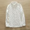 Dandelion Printed Cotton Yarn Long Sleeved Shirt for Women In Autumn Loose Slimming Shirt Top Blouses & Shirts