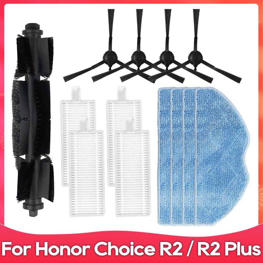 Fit For Honor Choice R2 / R2 Plus / 360 S8 Robot Vacuum Cleaner Roller Side Brush Filter Mop Cloths Rag Accessories Spare