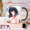 Sexy Nurse Hot Peri Mug BSKT-227 Coffee Mugs Discoloration Cups Color Change Mug Anime Breakfast Cup Drinkware Ceramic Custom