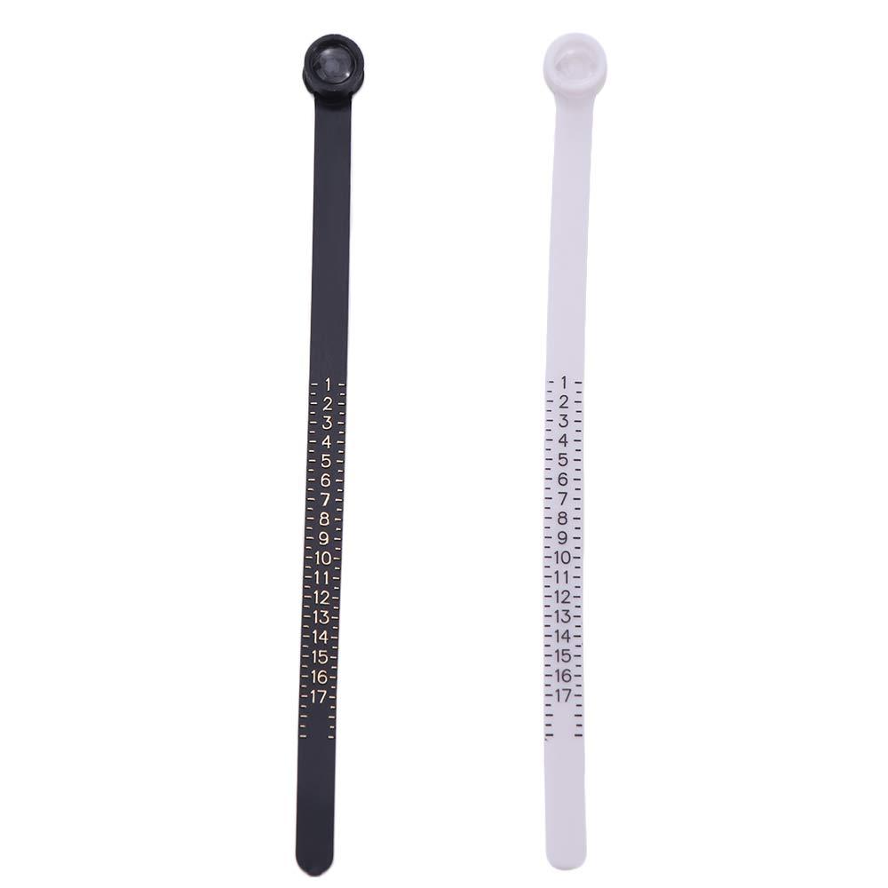 Ruler Finger Size Tester UK/US/EU Size Ring Sizer Finger Gauge Measurement Belt Finger Size Coil