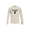 Under Armour Project Rock Animal Pattern Hoodie Мужские толстовки с капюшоном Белые 1367107-110