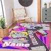 Love Transformers (2) Customize your name rug, office chair cushion, home bedroom living room gift.