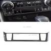 For Toyota RAV4 RAV 4 XA50      ABS Black Wiredrawing Accessories Car Gear Shift Panel Frame Cover Trim