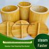 Бамбуковая пароварка с крышкой - Ручная работа, традиционный кухонный инструмент