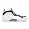 Air Foamposite Pro Chrome White Unisex Sneakers Black University-Red 624041-103