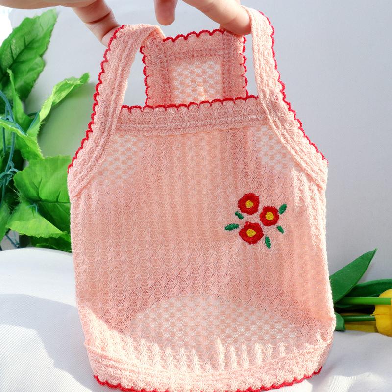 1PC Summer Thin Strap Bichon Bear Teddy Yorkshire Cat Small Dog Pet Dog Clothing Pet Supplies Soft And Breathable