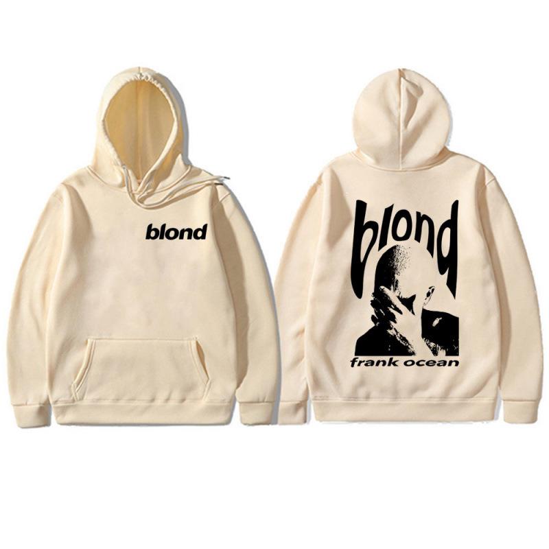 Euro Size Frank Hip Hop Oversized Vintage Ocean Hoodie