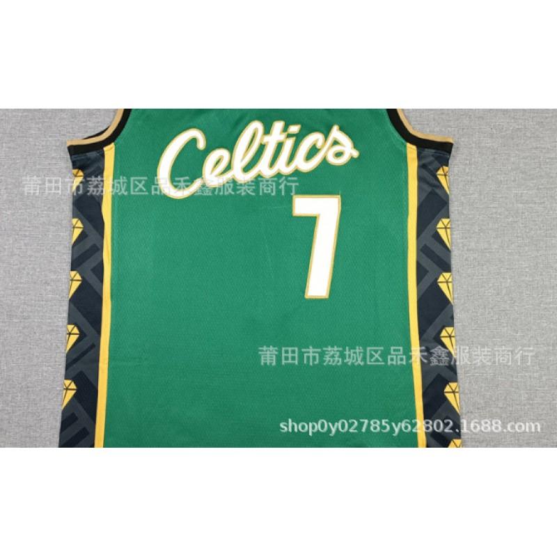 Men Women Basketball Jersey Cotton Blend Team Fan Apparel NBA Teams Including Lakers Clippers Suns Magic Nets Hawks Celtics