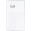 Kokuyojibun Блокнот DIARY мини-блокнот 2026 ежемесячный еженедельный B6 slim белый ni-JCMD1W-26 начало ...