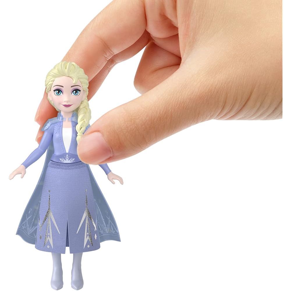 Mattel Disney Холодное Сердце Мини-кукла Эльза Игрушка для переодевания 3+ лет