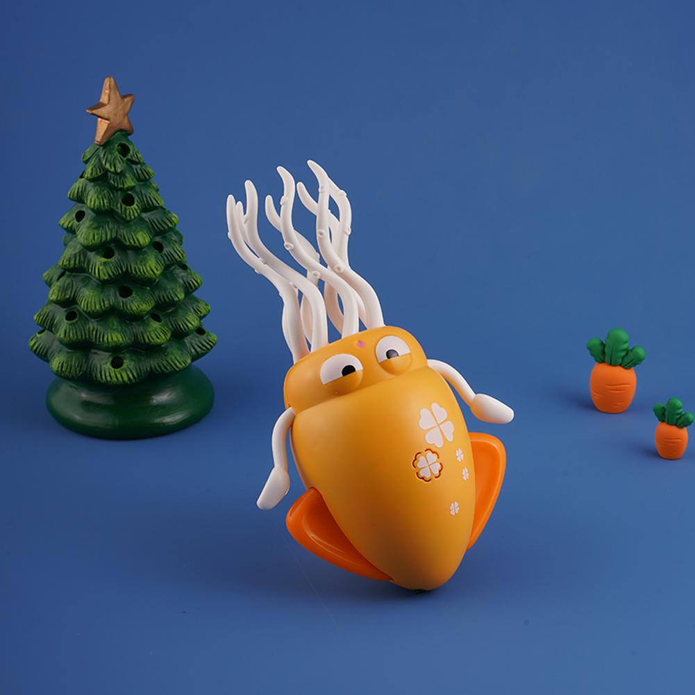 Электрический Танцующий Кальмар Осьминог танцор Новинка fidget toys светящиеся Музыкальные Игрушки для ползания Дети Дети Домашние животные Кошки Декор
