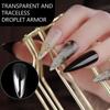 Long Fake Nails Clear Acrylic Nail Tips Almond/Stiletto Shaped False Nails 500pcs Full Cover Artificial Nails with Case