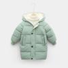 Kids Winter Fashion Hooded Down Coat Casual Boys Thick Warm Girls Long Jacket Parka Overcoat Outwear Jackets