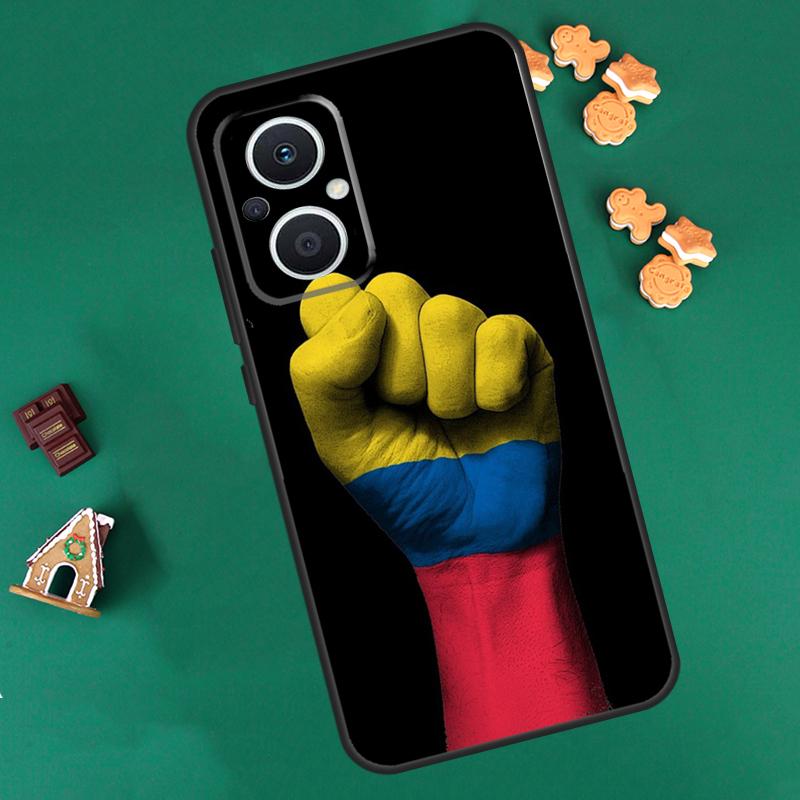Чехол Флаг Колумбии Для OPPO Reno 8T 8 7 Lite 14 13 12 11 F 10 Pro Чехол Для OPPO Find X9 X8 X6 X5 Pro Coque