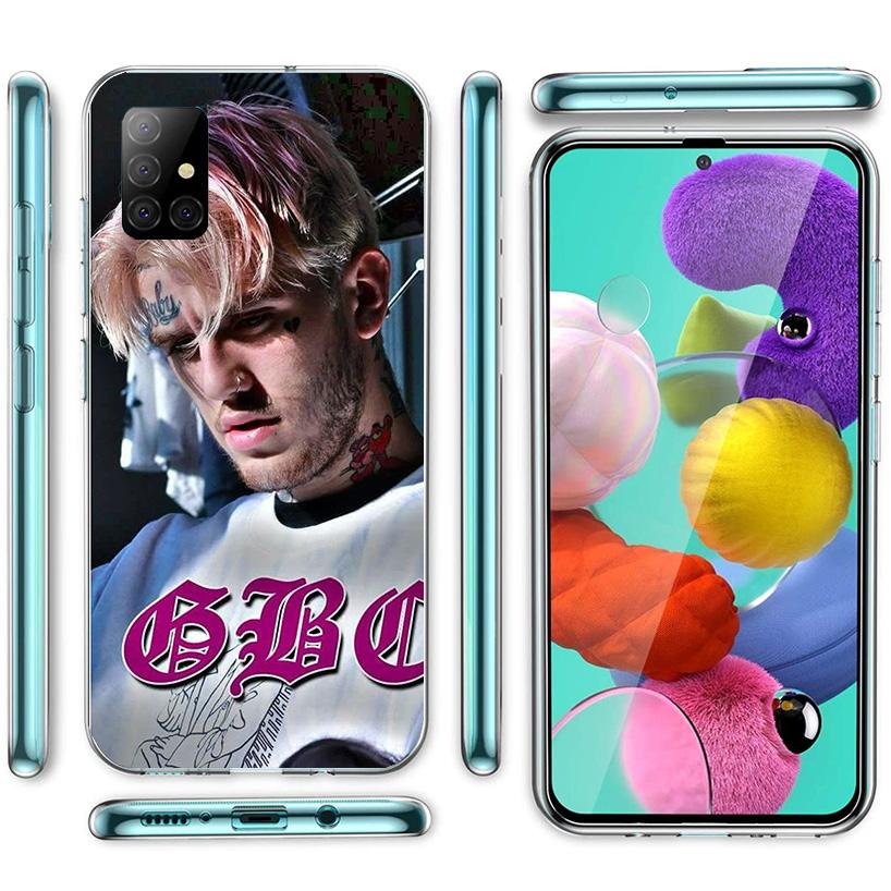 Чехол для телефона певца Lil Peep для Samsung Galaxy A52 A32 A22 A12 A51 A31 A50S A30S A20S A10S Note 20 Ultra 10 Plus S10 A72 A71 Gala