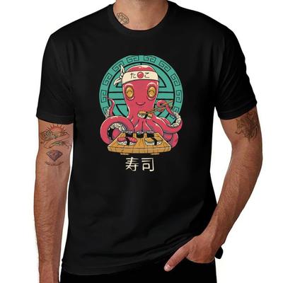 Octo Sushi Bar Tshirt Big And Tall Short Sleeve Tee