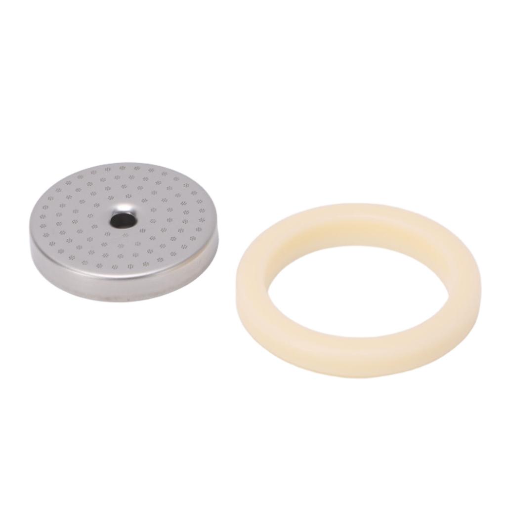 Shower Screen with Steam Fit for 450 500 Coffee Machine 54mm Stainless Steel Filter Shower Screen Silicone Steam