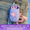 Peekimo Violet - SPINMASTER - Animal interactif et accessoire à porter - Plus de 100 sons &amp; réactions - A Partir De 5 Ans