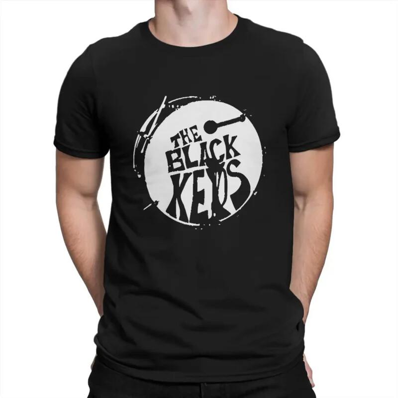 РАСПРОДАЖА Мужская футболка The Black Keys Знак Индивидуальности Футболка Оригинальная Унисекс Футболка